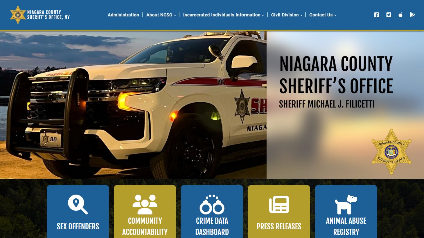 Niagara County Sheriff, NY